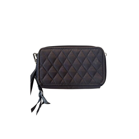 Vera Bradley 3-In-1 Crossbody Phone Case Wallet Carbon Gray No Strap - Picture 6 of 7